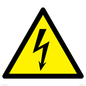 WE94: W012 Warning: Electricity