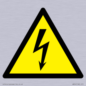 WE94: W012 Warning: Electricity