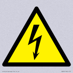 WE94: W012 Warning: Electricity