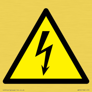WE94: W012 Warning: Electricity