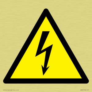 WE94: W012 Warning: Electricity