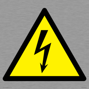 WE94: W012 Warning: Electricity