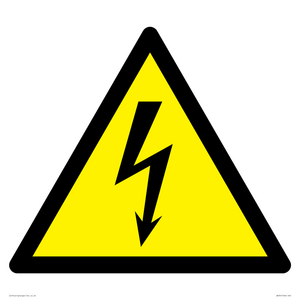 WE94: W012 Warning: Electricity