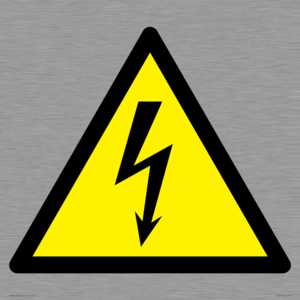 WE94: W012 Warning: Electricity