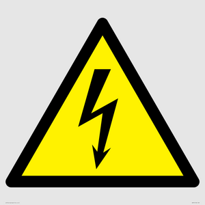 WE94: W012 Warning: Electricity