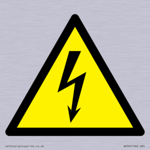 WE94: W012 Warning: Electricity