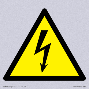 WE94: W012 Warning: Electricity