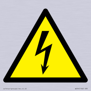 WE94: W012 Warning: Electricity