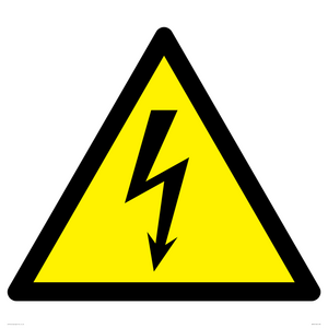 WE94: W012 Warning: Electricity