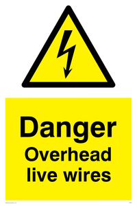 WE95: danger overhead live wires