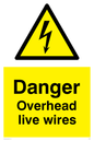 WE95: danger overhead live wires