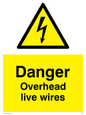 WE95: danger overhead live wires
