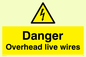 WE95: danger overhead live wires