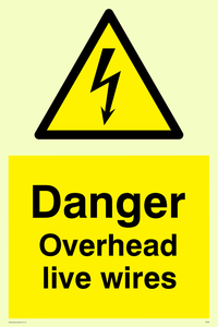 WE95: danger overhead live wires