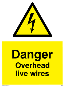 WE95: danger overhead live wires