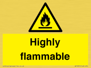 WF5331: Highly flammable