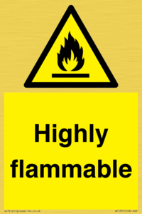 WF5331: Highly flammable