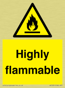 WF5331: Highly flammable