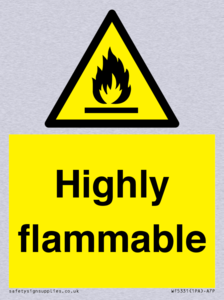 WF5331: Highly flammable