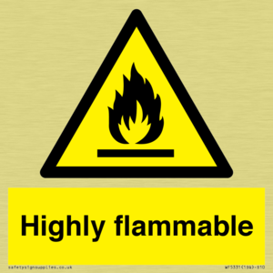 WF5331: Highly flammable