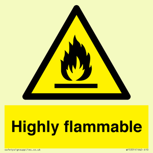 WF5331: Highly flammable