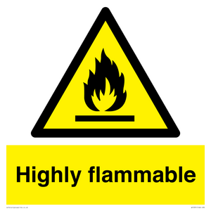 WF5331: Highly flammable