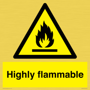 WF5331: Highly flammable