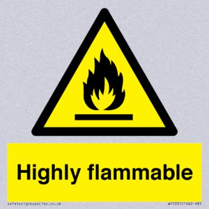 WF5331: Highly flammable