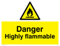 WF5361: Danger Highly flammable