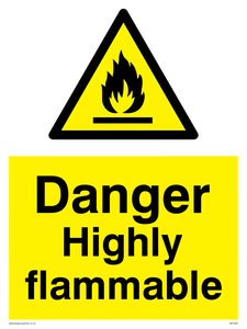 WF5361: Danger Highly flammable