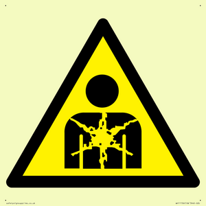WH11156: W071 Warning: Substance or mixture presenting a health hazard