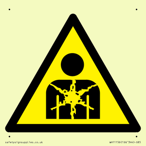WH11156: W071 Warning: Substance or mixture presenting a health hazard