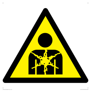 WH11156: W071 Warning: Substance or mixture presenting a health hazard