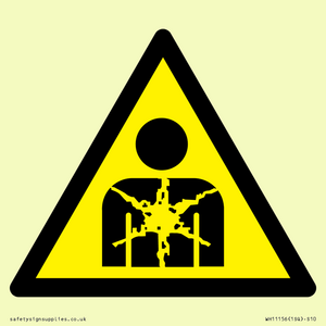 WH11156: W071 Warning: Substance or mixture presenting a health hazard