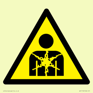 WH11156: W071 Warning: Substance or mixture presenting a health hazard