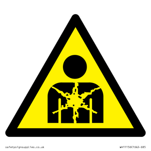 WH11156: W071 Warning: Substance or mixture presenting a health hazard
