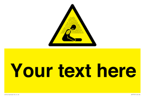 WH7795: Custom warning asphyxiating atmosphere