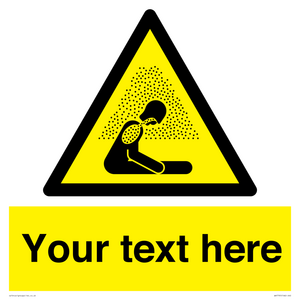 WH7795: Custom warning asphyxiating atmosphere