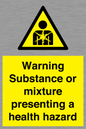 WH7801: Warning Substance or mixture presenting a health hazard