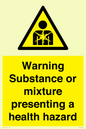 WH7801: Warning Substance or mixture presenting a health hazard