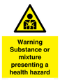 WH7801: Warning Substance or mixture presenting a health hazard