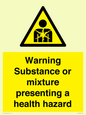 WH7801: Warning Substance or mixture presenting a health hazard
