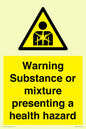WH7801: Warning Substance or mixture presenting a health hazard