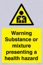 WH7801: Warning Substance or mixture presenting a health hazard