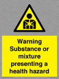 WH7801: Warning Substance or mixture presenting a health hazard