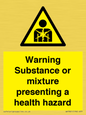 WH7801: Warning Substance or mixture presenting a health hazard