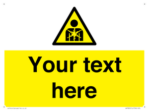 WH7820: Custom Warning substance or mixture presenting a health hazard