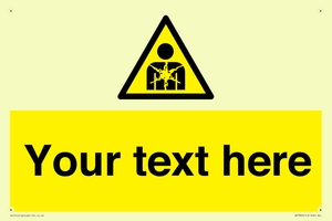 WH7820: Custom Warning substance or mixture presenting a health hazard