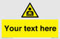 WH7820: Custom Warning substance or mixture presenting a health hazard