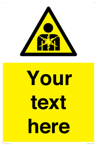 WH7820: Custom Warning substance or mixture presenting a health hazard